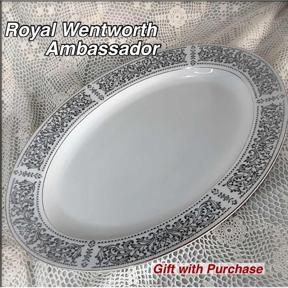 ROYAL WENTWORTH  Platter